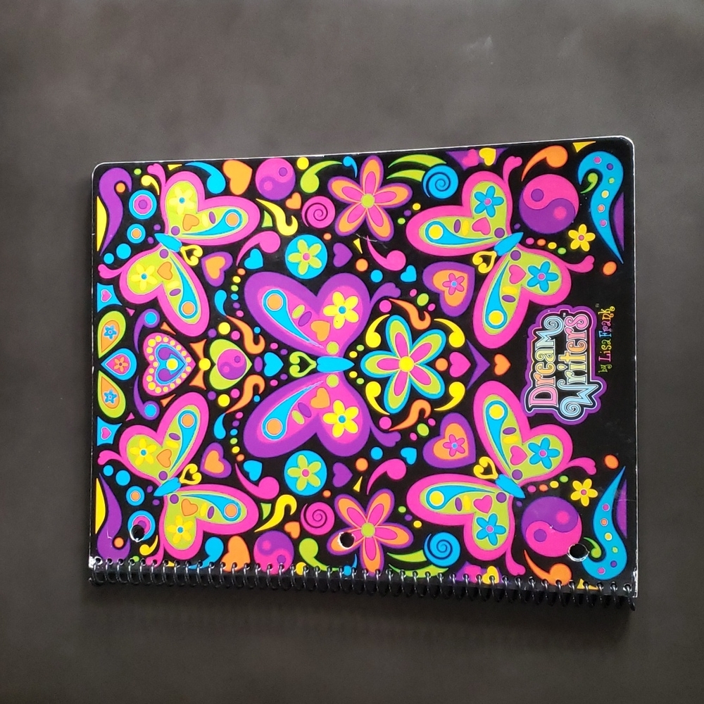 Vintage Dream Writers By Lisa Frank Spiral Notebook
